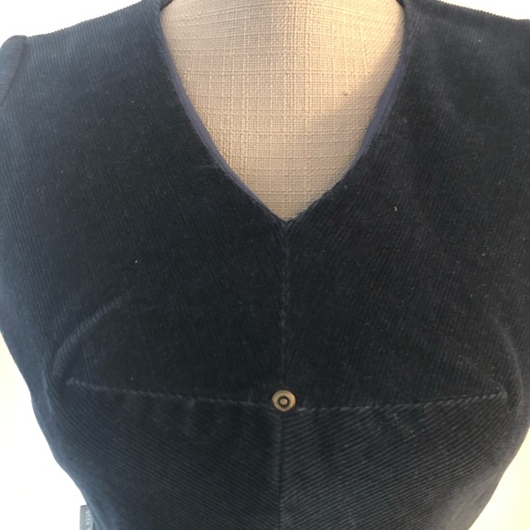 Geek Boutique Blue corduroy dress - Picture 6 of 12